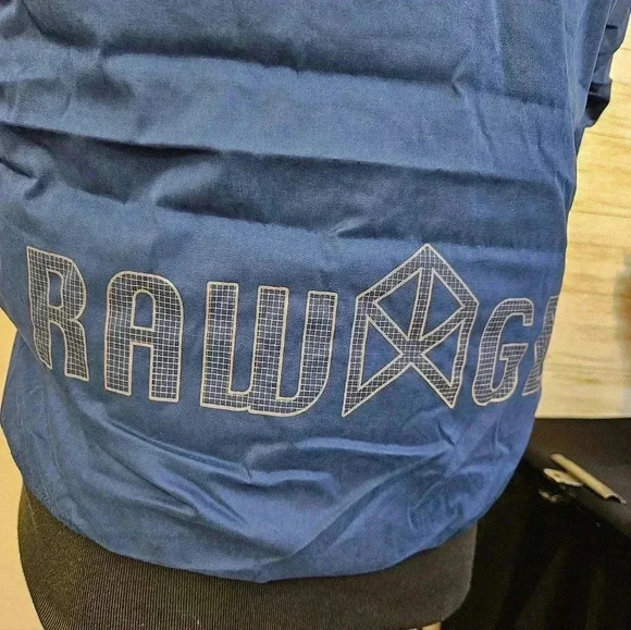 Raw Gear Bomber Jacket Blue men's small - Picture 5 of 11